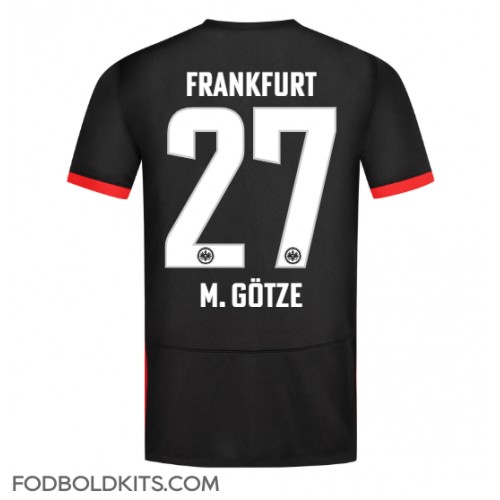 Eintracht Frankfurt Mario Gotze #27 Udebanetrøje 2024-25 Kortærmet